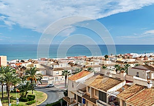 Seaside of Guardamar del Segura city photo