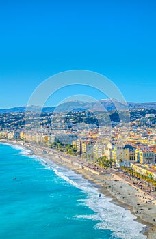Seaside of Nice, France