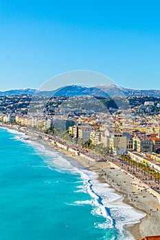 Seaside of Nice, France