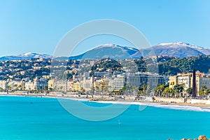 Seaside of Nice, France