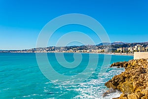 Seaside of Nice, France