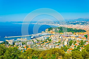 Seaside of Nice, France