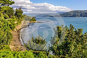 Seaside in Niebla, Valdivia, Chile photo