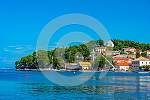 Seaside panorama of Croatian town Cavtat