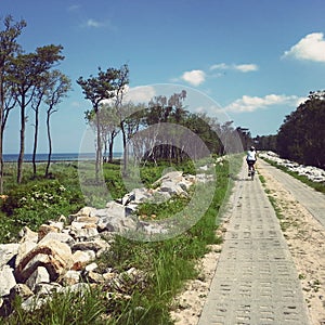 Seaside path