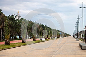 Seaside promenade