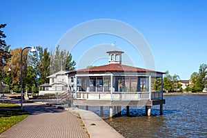 Seaside promenade and resort pavilion, Haapsalu