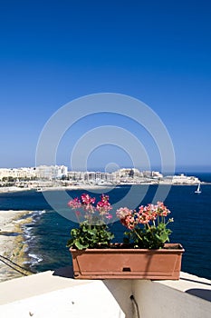 Seaside promenade sliema malta