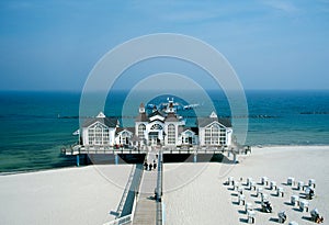 Seaside resort, Ruegen, Germany