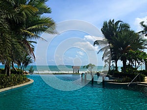 A Seaside Resort on Sanya in Hainan