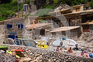 Seaside restaurant in Mallorca, Spain