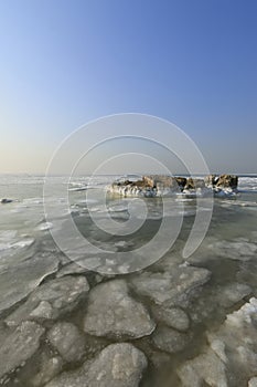 seaside scenery, beidaihe, China