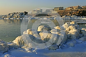seaside scenery, beidaihe, China