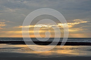 The seaside scenery and humanities