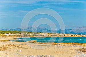 Seaside of Son Serra de Marina at Mallorca, Spain