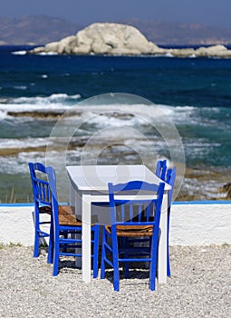 Seaside table and chairs