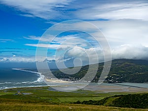 Seaside town of Barmouth or Abermaw