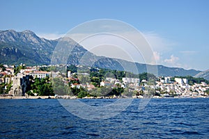 The seaside town of Herceg Novi