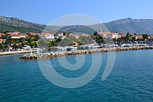 Seaside town Orebic in Croatia, Europe
