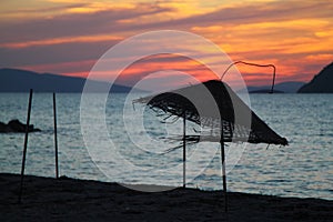 Seaside town of Turgutreis and spectacular sunsets.