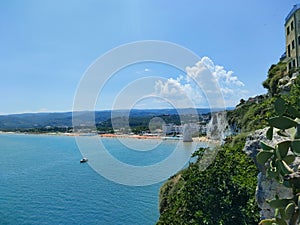 Seaside in Vieste, Italy