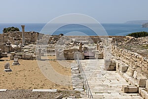 Seaside View of Kourion Archaeological Site