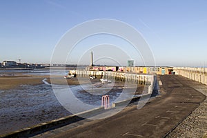 Seaside view of Margate in England photo