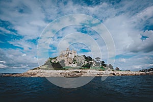 Seaside view at Saint Michaels Mount