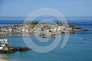 The seaside village of St Ives in Cornwall