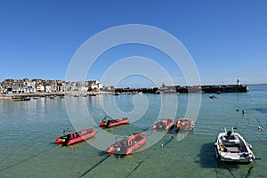 The seaside village of St Ives in Cornwall