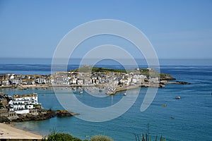 The seaside village of St Ives in Cornwall