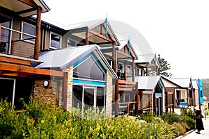 Seaside villas at Port Campbell