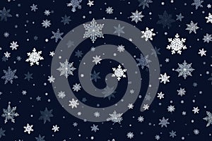 Season ice pattern decorative seamless winter christmas wallpaper snow holiday illustration snowflake abstract
