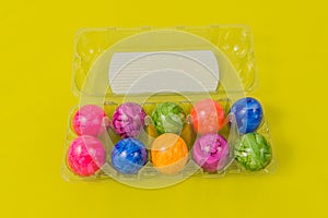 Seasonal - Easter - Coloured Eggs