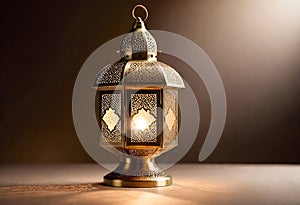 seasonal greeting card Eid alAdha lantern lit during Eid alAdha event