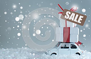 Seasonal sales background