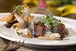 Seasoned beef tartare 2