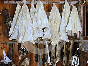 Seasoned dried Codfish photo