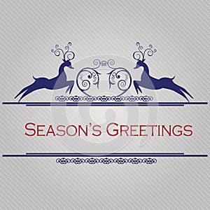 Seasons greetings card