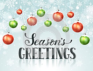 Seasons greetings card