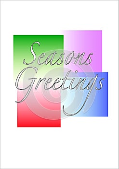 Seasons Greetings Illustration