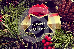 Seasons greetings photo