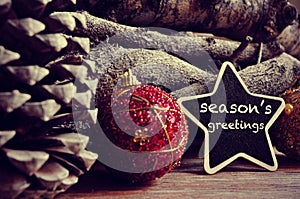 Seasons greetings photo