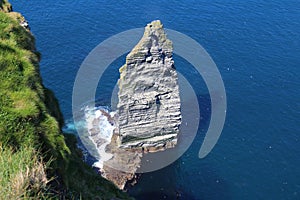 Seastack Off the Coast of Ireland