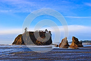 Seastacks on Pacific Coast