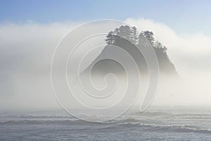 Seastacks on Wild Pacific Coast