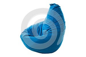 Seat beanbag isolated on white background