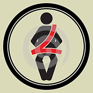 Seat belt sign