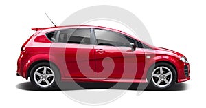 Seat Leon isolated on white