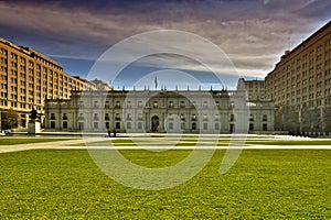 The seat of the President of Chile